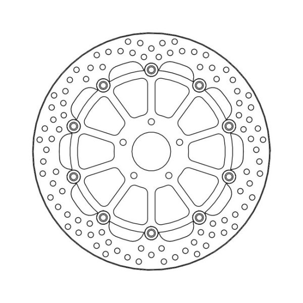 Moto-Master Halo Series Floating Brake Rotor KTM