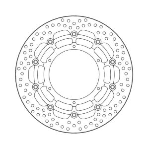 Moto-Master Halo Series Floating Brake Rotor KTM