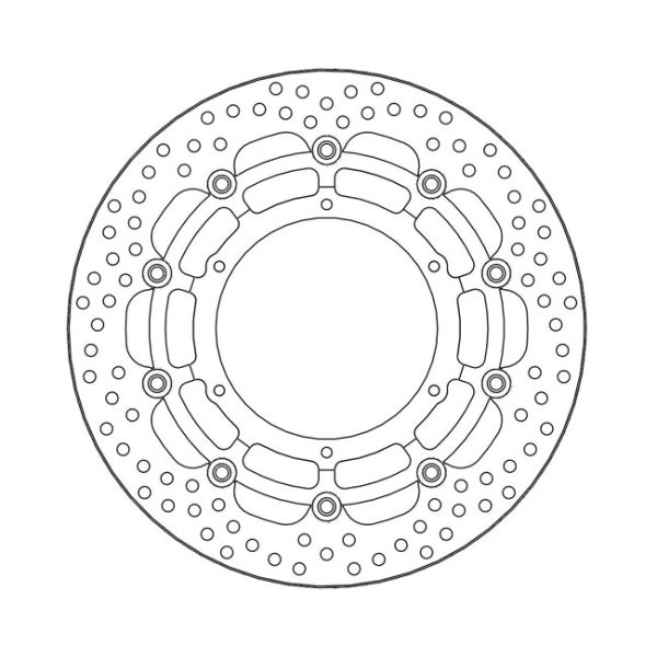 Moto-Master Halo Series Floating Brake Rotor KTM