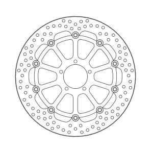 Moto-Master Halo Series Floating Brake Rotor KTM