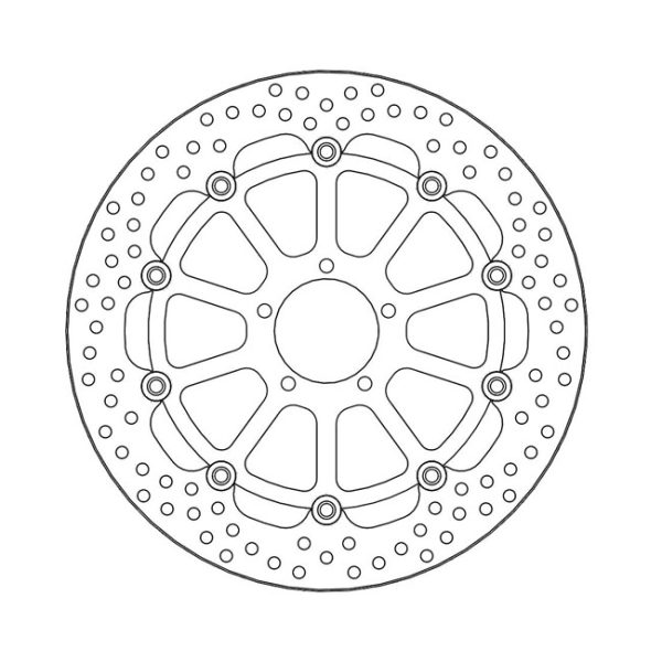 Moto-Master Halo Series Floating Brake Rotor KTM