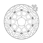Moto-Master Halo Series Floating Brake Rotor Kawasaki