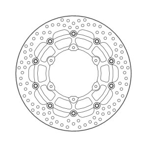 Moto-Master Halo Series Floating Brake Rotor KTM