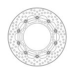 Moto-Master Halo Series Floating Brake Rotor Kawasaki