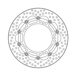 Moto-Master Halo Series Floating Brake Rotor Kawasaki