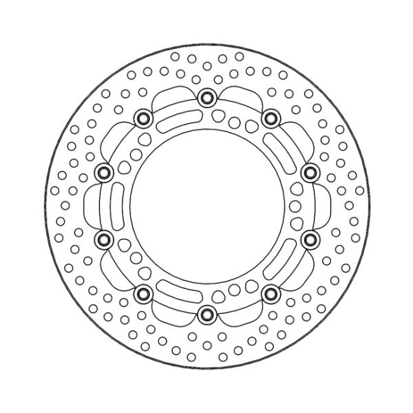 Moto-Master Halo Series Floating Brake Rotor Kawasaki