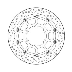 Moto-Master Halo Series Floating Brake Rotor Suzuki