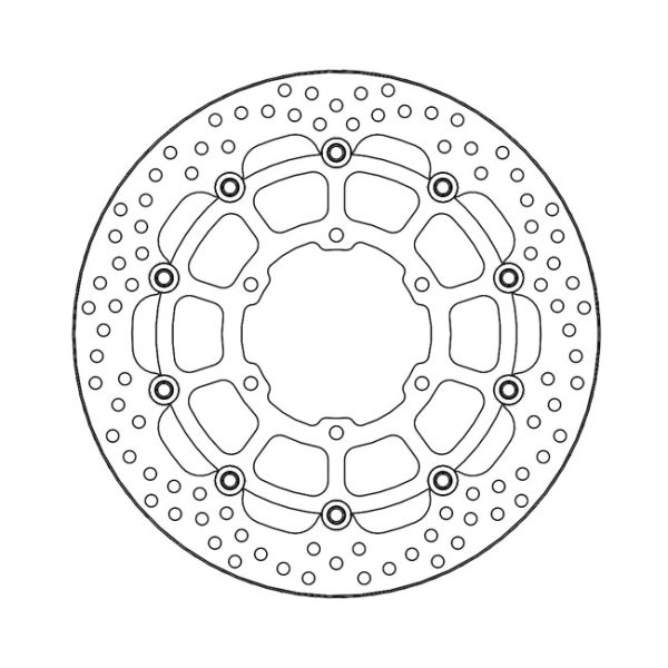 Moto-Master Halo Series Floating Brake Rotor Suzuki