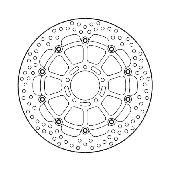 Moto-Master Halo Series Floating Brake Rotor Ducati