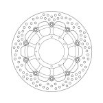 Moto-Master Halo Series Floating Brake Rotor Honda