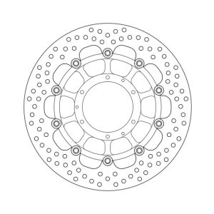 Moto-Master Halo Series Floating Brake Rotor Honda