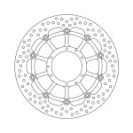 Moto-Master Halo Series Floating Brake Rotor Honda