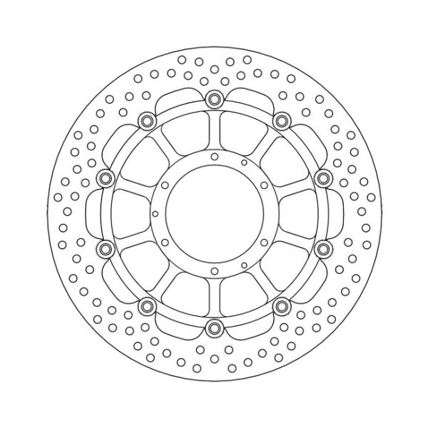 Moto-Master Halo Series Floating Brake Rotor Honda