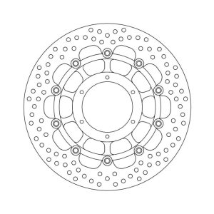 Moto-Master Halo Series Floating Brake Rotor Honda
