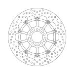 Moto-Master Halo Series Floating Brake Rotor Kawasaki