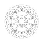 Moto-Master Halo Series Floating Brake Rotor Kawasaki
