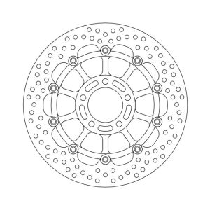 Moto-Master Halo Series Floating Brake Rotor Suzuki