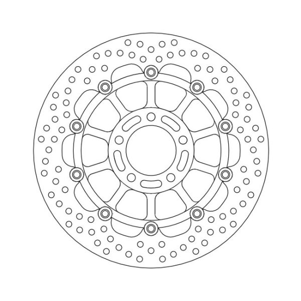 Moto-Master Halo Series Floating Brake Rotor Suzuki