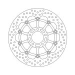 Moto-Master Halo Series Floating Brake Rotor Suzuki