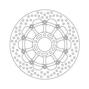 Moto-Master Halo Series Floating Brake Rotor Suzuki