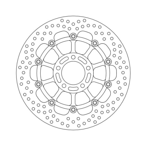 Moto-Master Halo Series Floating Brake Rotor Suzuki
