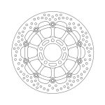 Moto-Master Halo Series Floating Brake Rotor Suzuki