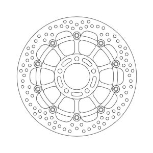 Moto-Master Halo Series Floating Brake Rotor Suzuki