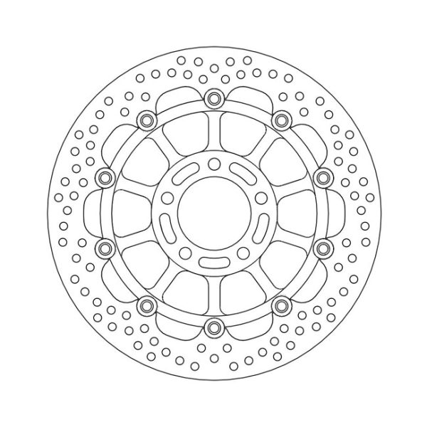 Moto-Master Halo Series Floating Brake Rotor Suzuki