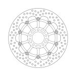 Moto-Master Halo Series Floating Brake Rotor Suzuki