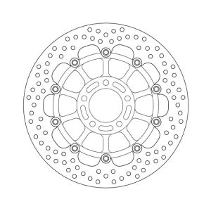 Moto-Master Halo Series Floating Brake Rotor Suzuki