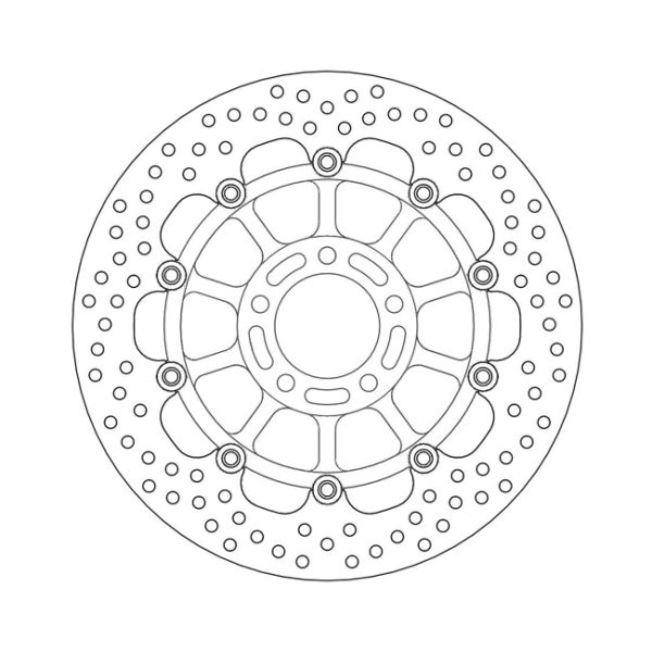 Moto-Master Halo Series Floating Brake Rotor Suzuki
