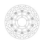 Moto-Master Halo Series Floating Brake Rotor Triumph