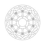 Moto-Master Halo Series Floating Brake Rotor Ducati