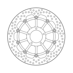 Moto-Master Halo Series Floating Brake Rotor Ducati