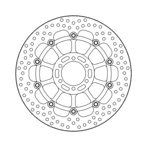 Moto-Master Halo Series Floating Brake Rotor KTM