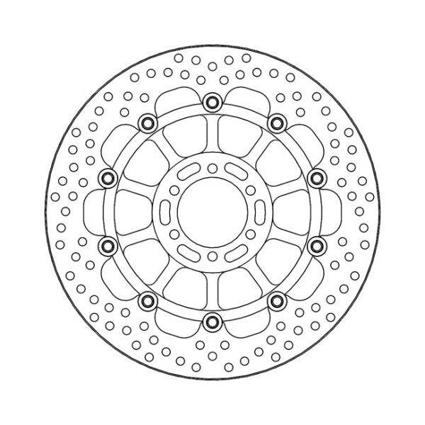 Moto-Master Halo Series Floating Brake Rotor KTM