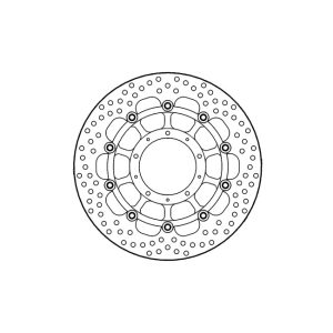 Moto-Master Halo Series Floating Brake Rotor Honda