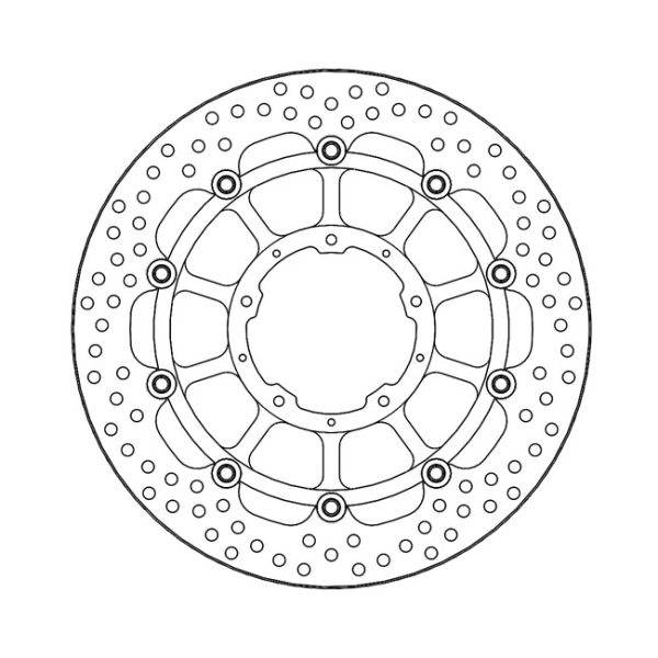 Moto-Master Halo Series Floating Brake Rotor Honda