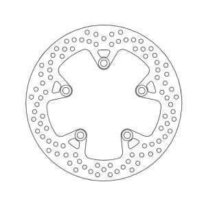 Moto-Master Halo Series Brake Rotor Yamaha