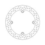 Moto-Master Halo Series Brake Rotor Honda