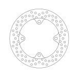 Moto-Master Halo Series Brake Rotor Honda