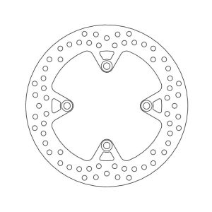 Moto-Master Halo Series Brake Rotor Triumph