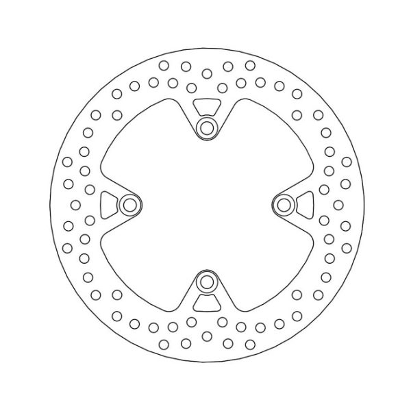 Moto-Master Halo Series Brake Rotor Triumph