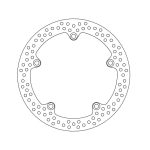 Moto-Master Halo Series Brake Rotor Honda