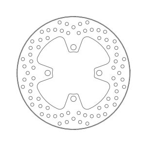 Moto-Master Halo Series Brake Rotor Triumph