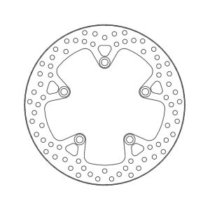 Moto-Master Halo Series Brake Rotor Honda