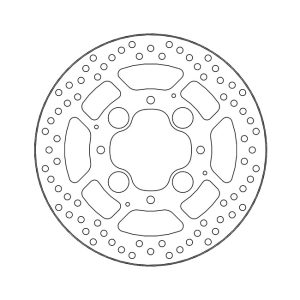 Moto-Master Halo Series Brake Rotor Honda