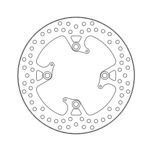 Moto-Master Halo Series Brake Rotor Triumph