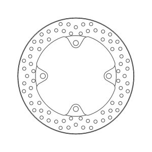 Moto-Master Halo Series Brake Rotor Honda