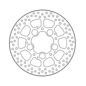 Moto-Master Halo Series Brake Rotor Honda